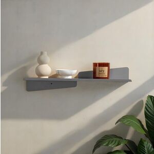 Imagine Raft de perete, Hanah Home, Vlnt123Gr, 60x14 cm, Gri