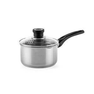 Imagine Cratita cu capac saucepan Sophia, Luigi Ferrero, 16x9 cm, 1.7 L, inox