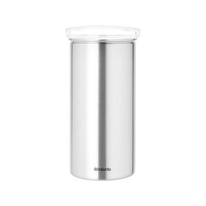 Imagine Organizator pentru 18 capsule de cafea, Brabantia, Matt Fingerprint Proof , 8.5x17 cm, inox, argintiu mat/transparent