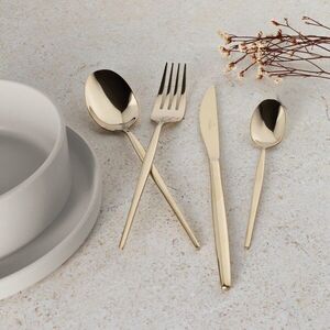 Imagine Set tacamuri 24 piese Berlinger Haus, Cutlery, model rotunjit, inox, sampanie
