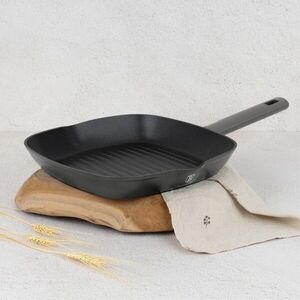 Imagine Tigaie grill Berlinger Haus, Anthracite, 28 cm, 2.1 L, aluminiu forjat, antracit mat