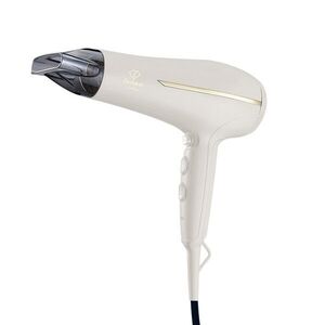 Imagine Uscator de par profesional Fashion TV, Matte Cream-Gold, 1950-2300W, 2 viteze, 3 trepte de temperatura, crem