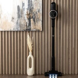 Imagine Aspirator vertical Fashion TV, Matte Black-Rose Gold, 250 W, 3 viteze, negru