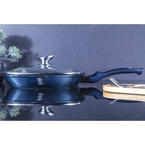Imagine Tigaie grill cu capac Berlinger Haus, Aquamarine, 28 cm, 2.1 L, aluminiu forjat, blue