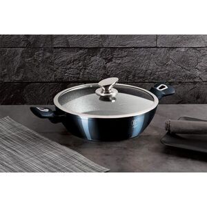 Imagine Oala cu capac Berlinger Haus, Aquamarine, 28 cm, 3.8 L, aluminiu forjat, blue