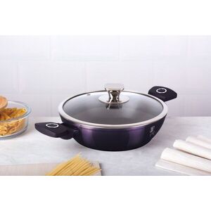 Imagine Oala cu capac Berlinger Haus, Purple Eclipse, 24 cm, 2.3 L, aluminiu forjat, mov