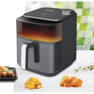 Imagine Friteuza Crispsteam, Heinner, 1800W, 7L, negru