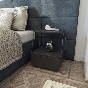 Imagine Noptiera, Hanah Home, Tekoba, 42x52x41 cm, Antracit