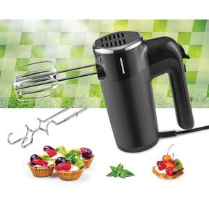 Imagine Mixer de mana Heinner, 300W, 6 viteze, negru