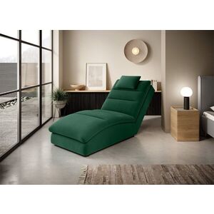 Imagine Sezlong living ELTAP, TAC-35NU, Taco, 170x85x95 cm, lemn/poliester, verde inchis
