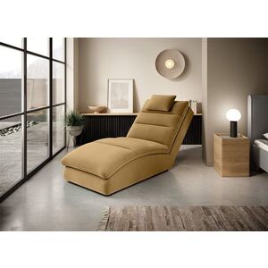 Imagine Sezlong living ELTAP, TAC-45NU, Taco, 170x85x95 cm, lemn/poliester, mustar