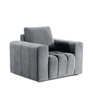 Imagine Fotoliu ELTAP, LazF_16, Lazaro, 108x89x85 cm, lemn/poliester, gri