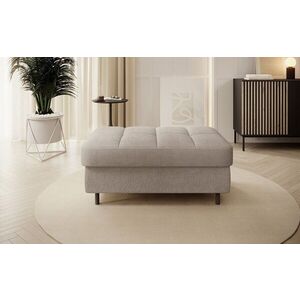 Imagine Taburet cu spatiu pentru depozitare ELTAP, Gomsi, 104x72x45 cm, lemn/poliester, bej