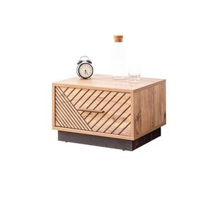 Imagine Noptiera, Hanah Home, Antik, 55x36x45 cm, PAL, Antracit/Maro