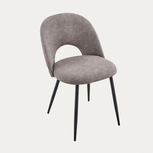 Imagine Scaun Trivio, Homla, 57x49x78 cm, metal/poliester, gri