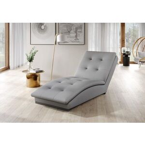 Imagine Sezlong living ELTAP, DOR-04SO, Doro, 170x85x95 cm, poliester, gri deschis