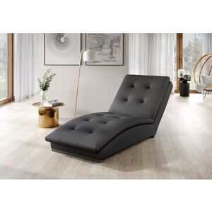 Imagine Sezlong living ELTAP, DOR-06LO, Doro, 170x85x95 cm, poliester, gri inchis