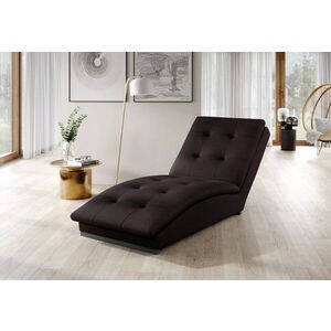 Imagine Sezlong living ELTAP, DOR-22FL, Doro, 170x85x95 cm, poliester, maro inchis