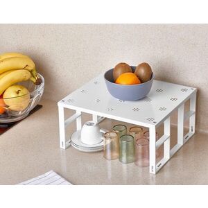 Imagine Organizator de bucătărie (4 piese), L'essentiel Maison, 734LRN1105, Dimensiuni: 27, 5 x 31, 5 x 15 cm (4 bucăți), Alb