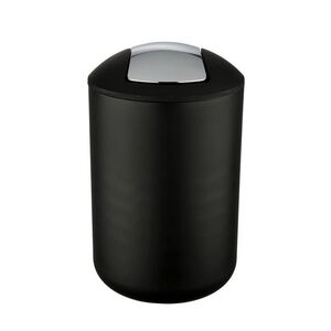 Imagine Cos de gunoi, Wenko, Brasil L Black, 19.5 x 31 cm, 6.5 L, plastic, negru