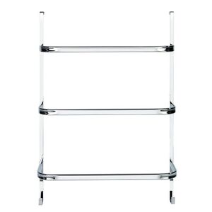 Imagine Suport suspendabil pentru prosoape, Wenko, Iripinia, 54.5 x 77.5 x 21.5 cm, inox, argintiu