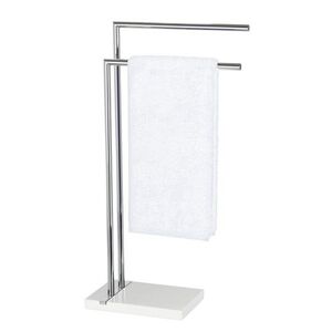 Imagine Suport prosoape, Wenko, Noble White, 45.5 x 82 x 20 cm, inox/polirasina