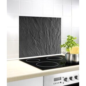 Imagine Protectie perete bucatarie, Wenko, Slate Rock, 50 x 60 cm, sticla termorezistenta