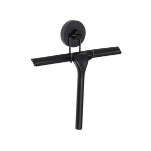 Imagine Racleta cu siste de agatare, Wenko, Vacuum-Loc, 24.5 x 5 x 25 cm, inox, negru