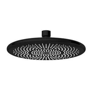 Imagine Cap de dus superior, Wenko, Rain Shower Water Saving, 22.5 x 22.5 cm, plastic, negru