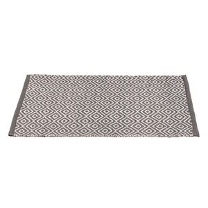 Imagine Covoras de baie Rug Turpan, Wenko, 50x80x0.8 cm, plastic/poliester, gri