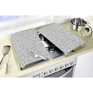 Imagine Set 2 protectii universale pentru aragaz, Maximex, Granite