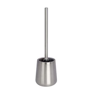 Imagine Perie pentru toaleta cu suport, Wenko, Solid, 11 x 38 cm, inox