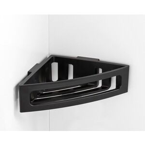 Imagine Suport acesorii, Wenko, Bralia, 35 x 8.5 x 20 cm, plastic, negru