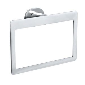 Imagine Suport prosoape de baie, Wenko, UV-Loc, Maribor, 23 x 17 x 5.5 cm, metal, gri
