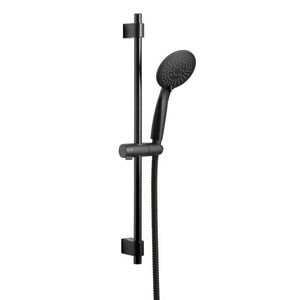 Imagine Coloana dus, Wenko, Young Line, Black, 66 cm, inox, negru mat