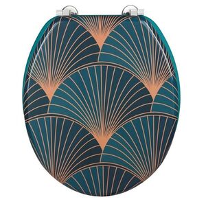 Imagine Capac de toaleta, Wenko, Aira, 35.5 x 42.5 cm, mdf, multicolor