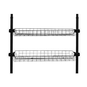 Imagine Set 2 cosuri, Wenko, Herkules, 38 x 8 x 94 cm, inox/plastic, negru