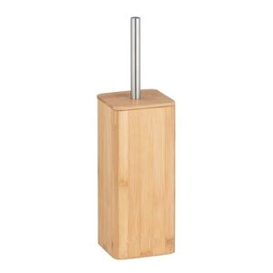 Imagine Perie pentru toaleta, Wenko, Bambusa, 10.1 x 10.1 x 37.5 cm, bambus, natur