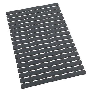 Imagine Covoras de baie, Wenko, Arinos Grey, 40 x 63 x 0.6 cm, plastic, gri