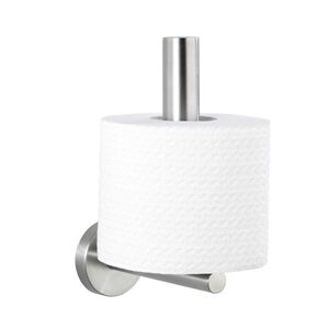 Imagine Suport pentru hartie igienica, Wenko, Bosio, 8 x 12.5 x 18 cm, inox, gri