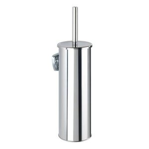 Imagine Perie pentru toaleta, Wenko, Basic, 10 x 10.5 x 37.5 cm, inox, gri