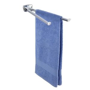Imagine Suport pentru prosoape Basic, Wenko, 8x42x5.5 cm, inox, argintiu