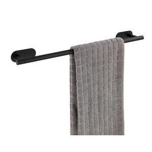 Imagine Suport pentru prosoape Orea Black, Wenko, 60x7x4.5 cm, inox, negru