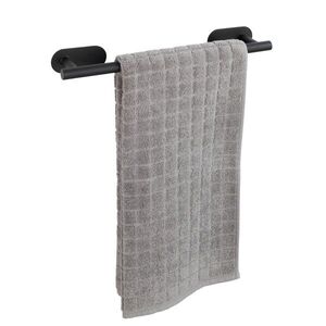Imagine Suport pentru prosoape Orea Black, Wenko, 40x7x4.5 cm, inox, negru