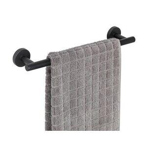 Imagine Suport pentru prosoape Bosio, Wenko, 40x7x5.5 cm, inox, negru