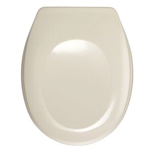 Imagine Capac de toaleta Bergamo, Wenko, 35x44.4 cm, duroplast/inox, bej