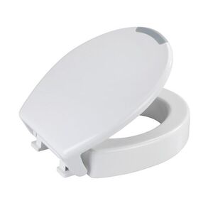 Imagine Capac de toaleta Secura, Wenko, 37x43.5 cm, duroplast/plastic, alb