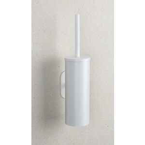 Imagine Perie pentru toaleta cu suport Orea, Wenko, 9x12.5x39.5 cm, inox, alb