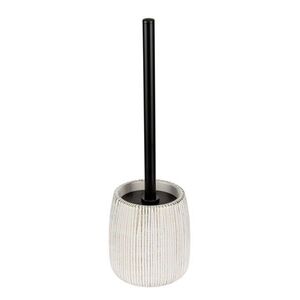 Imagine Perie pentru toaleta cu suport Pascoli, Wenko, 12x38 cm, ceramica/inox, multicolor