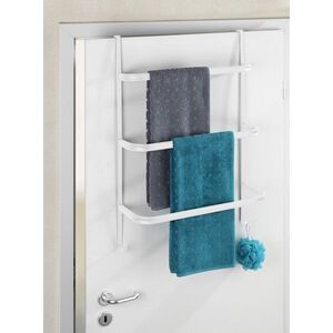 Imagine Suport pentru prosoape Irpinia, Wenko, 54.5x21.5x77.5 cm, otel, alb